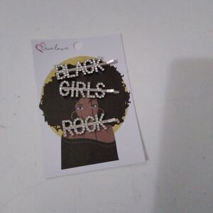 True Love Black Girls Rock Blingy Bobby Pins